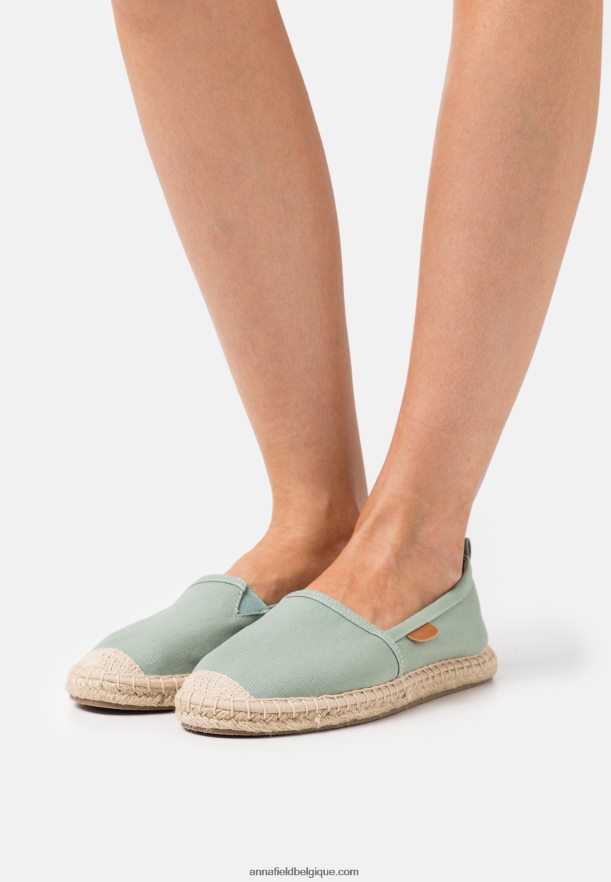 femmes espadrilles menthe Anna FieldNHH26B1841
