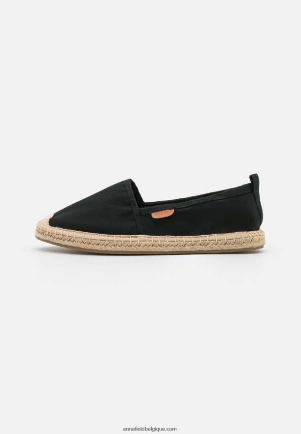 femmes espadrilles noires Anna FieldNHH26B1842