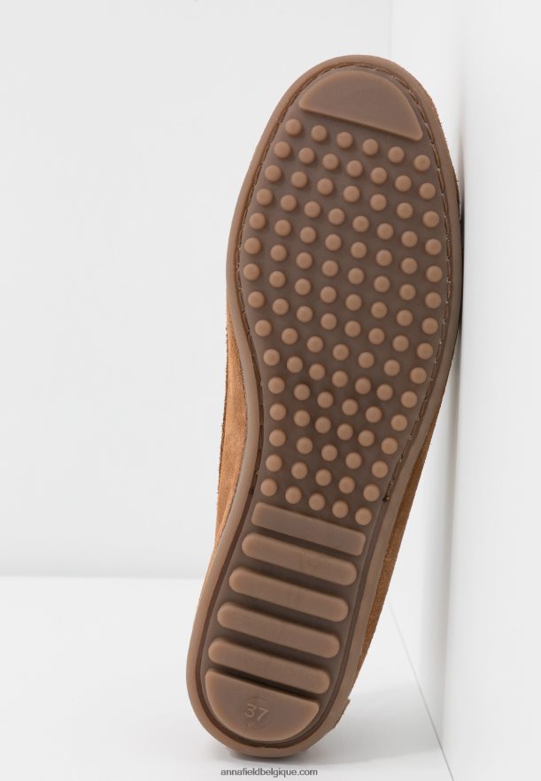femmes mocassins cuir cognac Anna FieldNHH26B1858