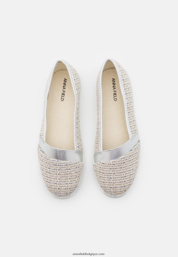 femmes sans lacets argent Anna FieldNHH26B1826