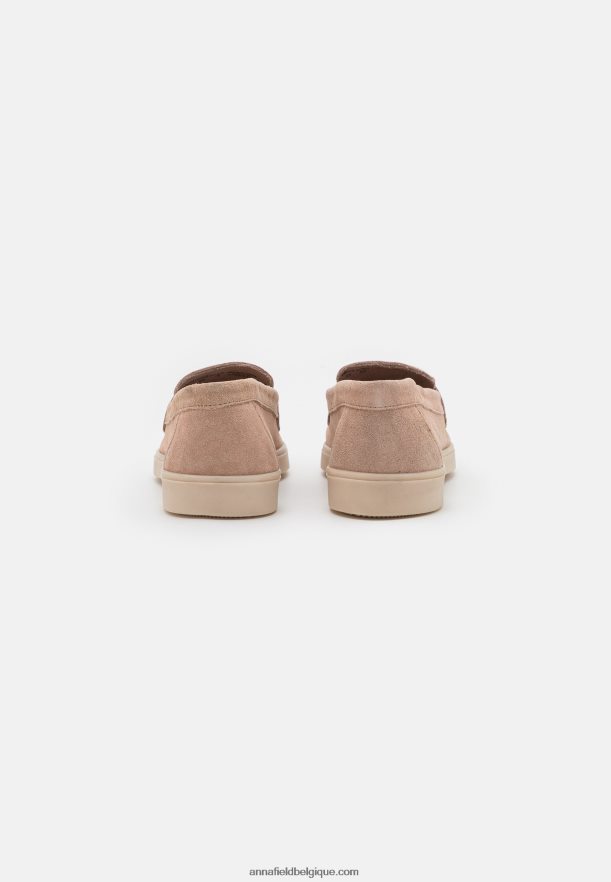 femmes sans lacets en cuir beige Anna FieldNHH26B1779