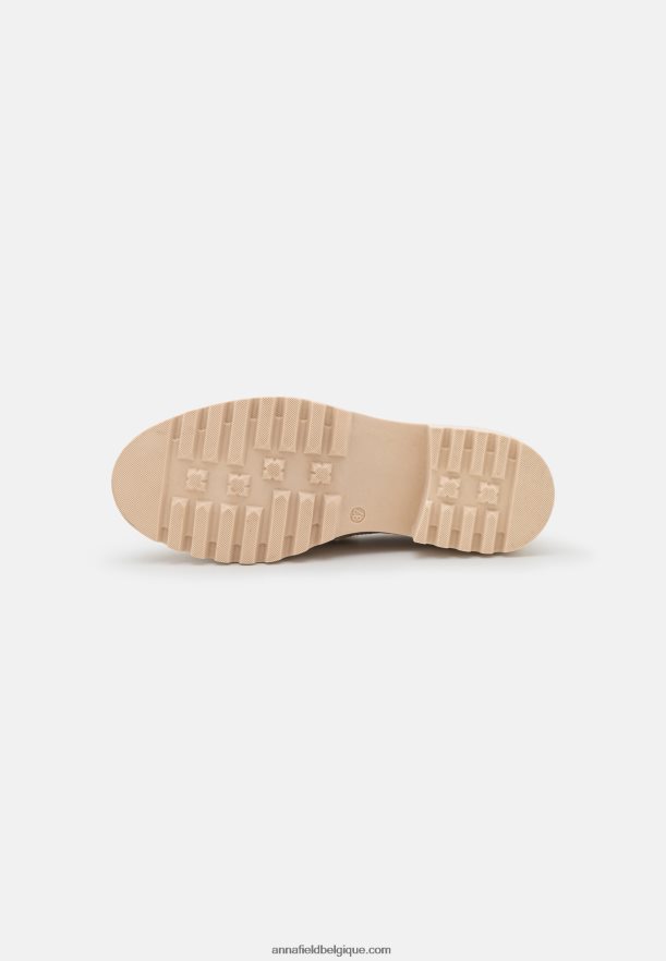 femmes sans lacets en cuir beige Anna FieldNHH26B1807
