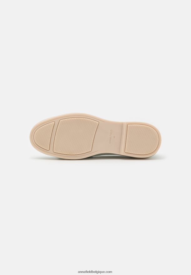 femmes sans lacets en cuir menthe Anna FieldNHH26B1818