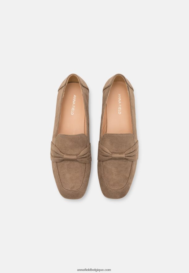 femmes sans lacets taupe Anna FieldNHH26B1792