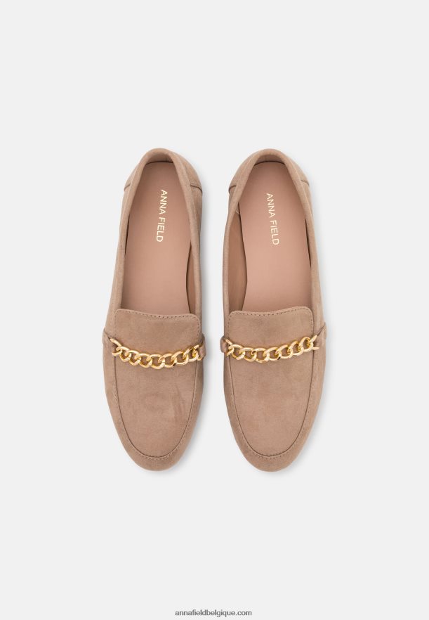 femmes sans lacets taupe Anna FieldNHH26B1816