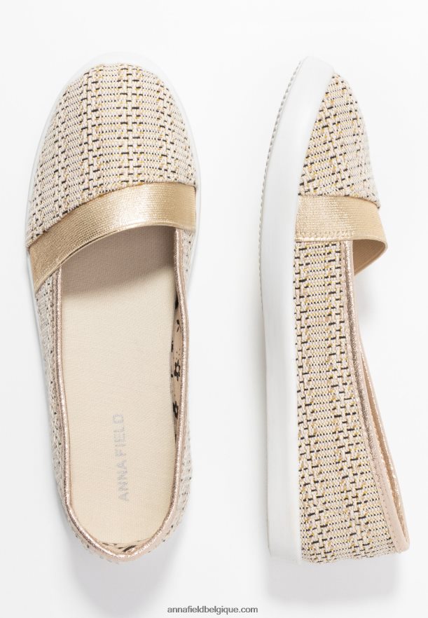 femmes slip-on beige Anna FieldNHH26B1785