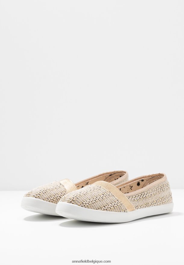 femmes slip-on beige Anna FieldNHH26B1785