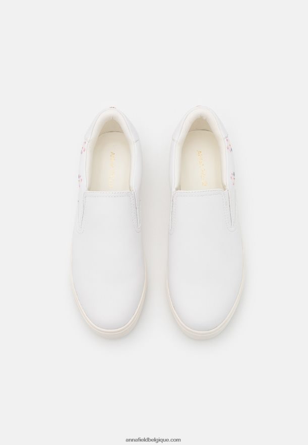 femmes slip-on blanc Anna FieldNHH26B1798