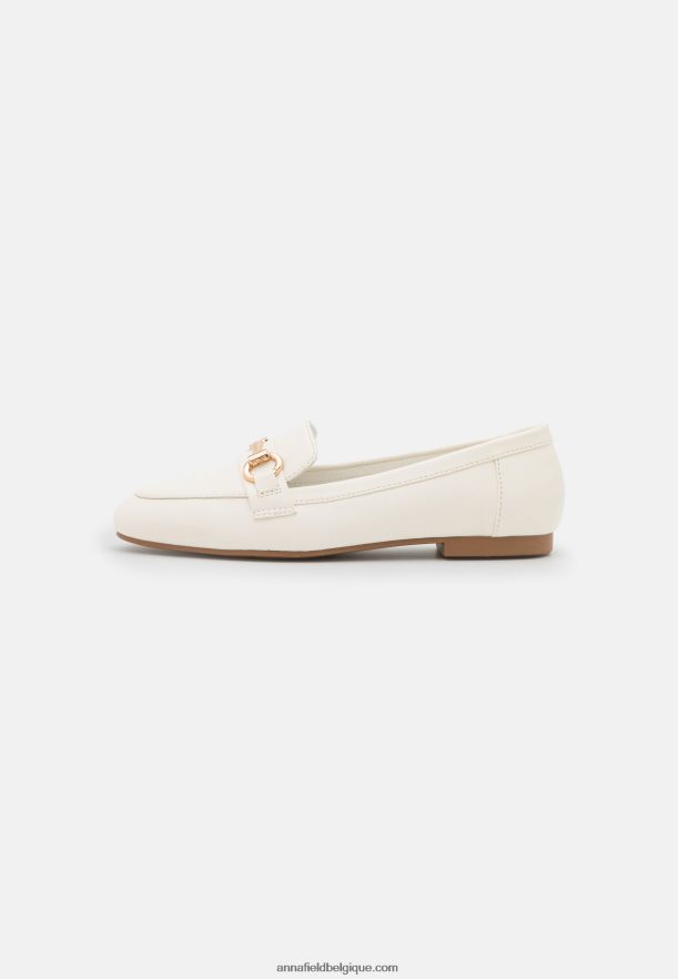femmes slip-on blanc cassé Anna FieldNHH26B1802