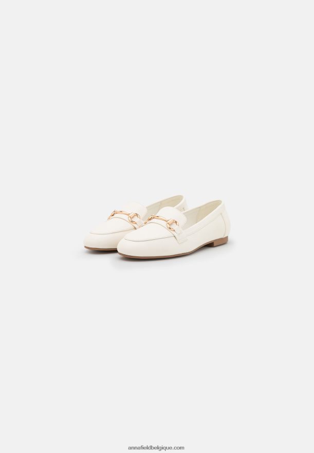 femmes slip-on blanc cassé Anna FieldNHH26B1802