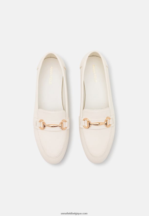 femmes slip-on blanc cassé Anna FieldNHH26B1802