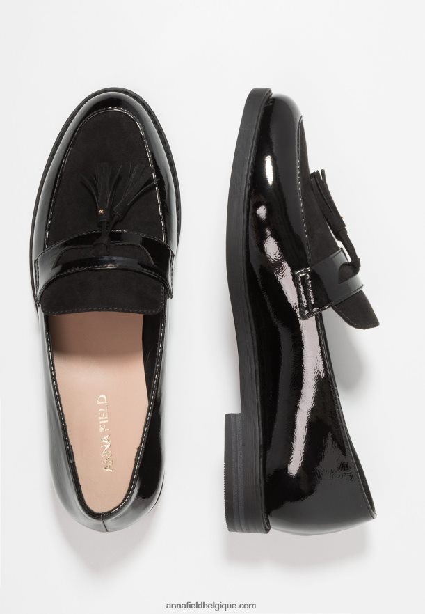 femmes slip-on noir Anna FieldNHH26B1781