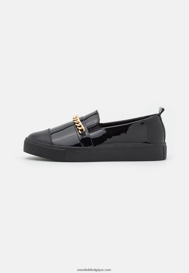 femmes slip-on noir Anna FieldNHH26B1786