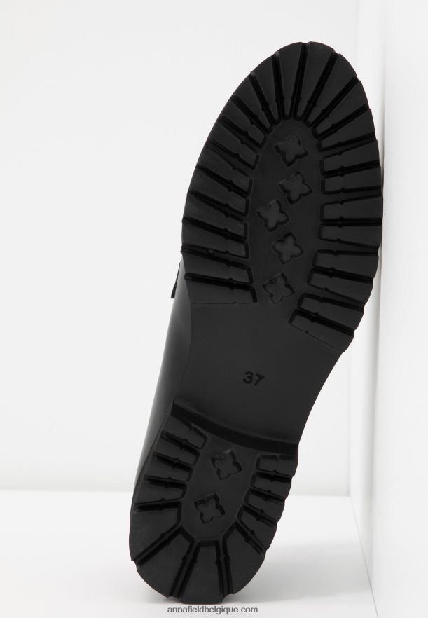 femmes slip-on noir Anna FieldNHH26B1788