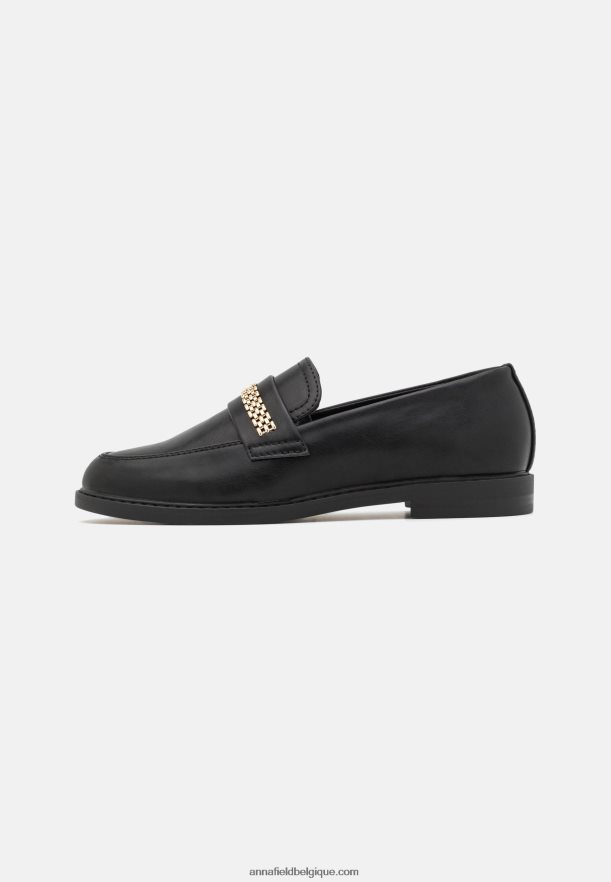 femmes slip-on noir Anna FieldNHH26B1793
