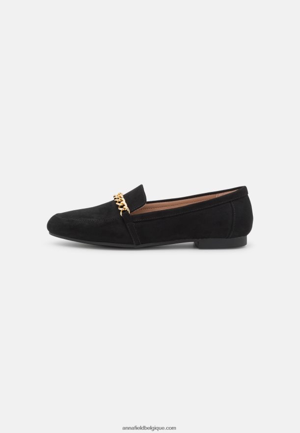 femmes slip-on noir Anna FieldNHH26B1804