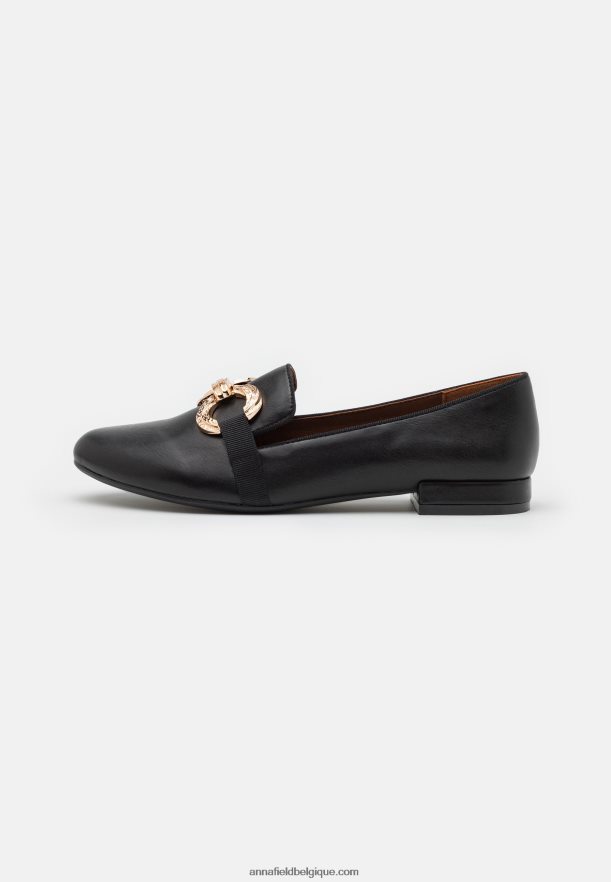 femmes slip-on noir Anna FieldNHH26B1806