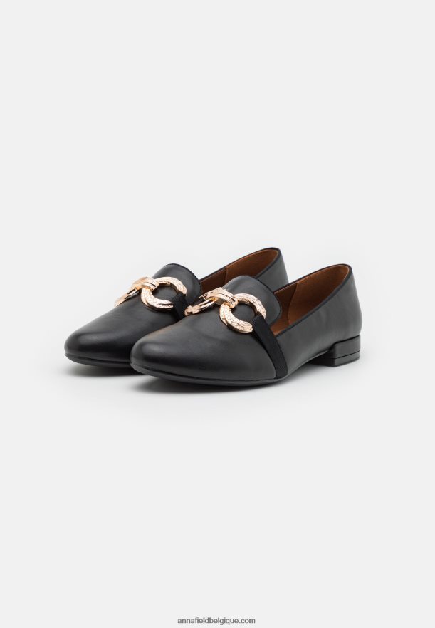 femmes slip-on noir Anna FieldNHH26B1806