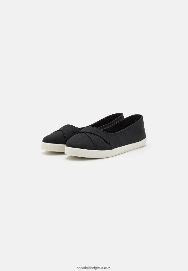 femmes slip-on noir Anna FieldNHH26B1812