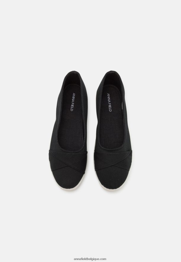 femmes slip-on noir Anna FieldNHH26B1812