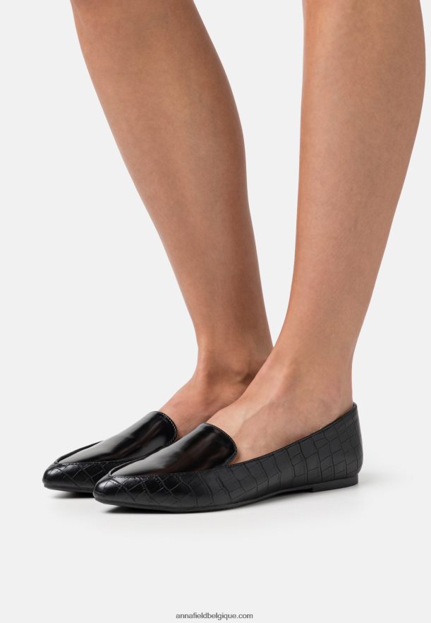 femmes slip-on noir Anna FieldNHH26B1828
