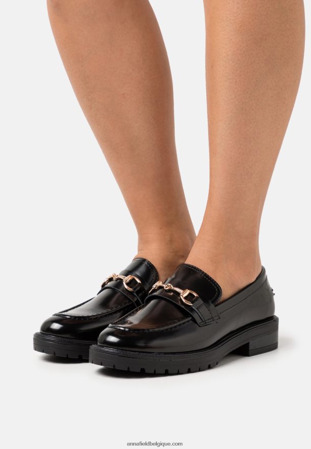 femmes slip-on noir Anna FieldNHH26B1831