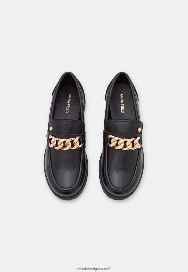 femmes slip-on noir Anna FieldNHH26B1832