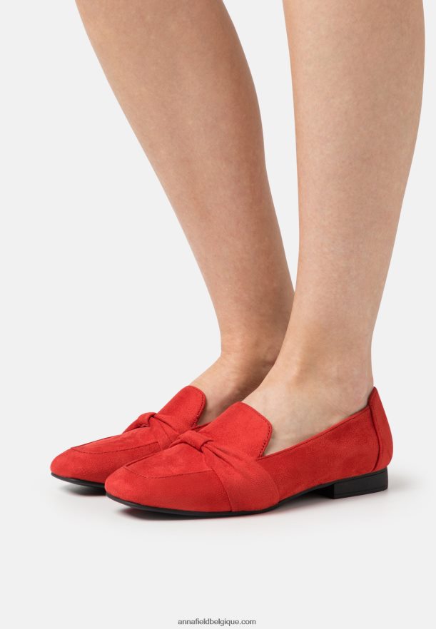 femmes slip-on rouge Anna FieldNHH26B1821