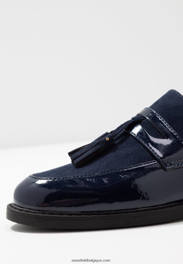 femmes slip-ons bleu foncé Anna FieldNHH26B1830