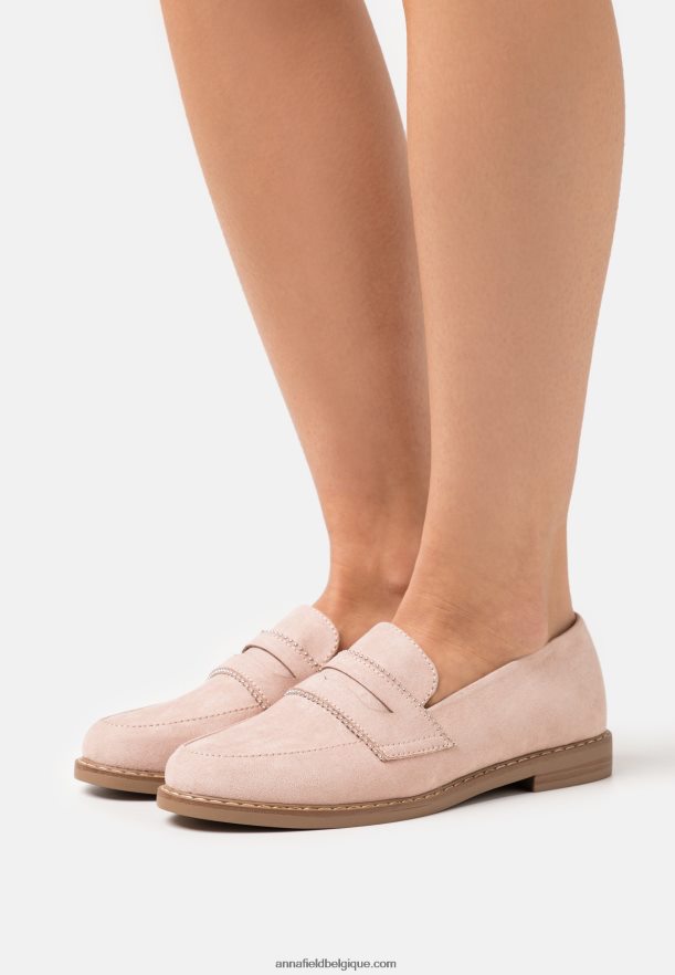 femmes slip-ons or rose Anna FieldNHH26B1789