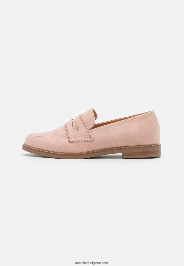 femmes slip-ons or rose Anna FieldNHH26B1789