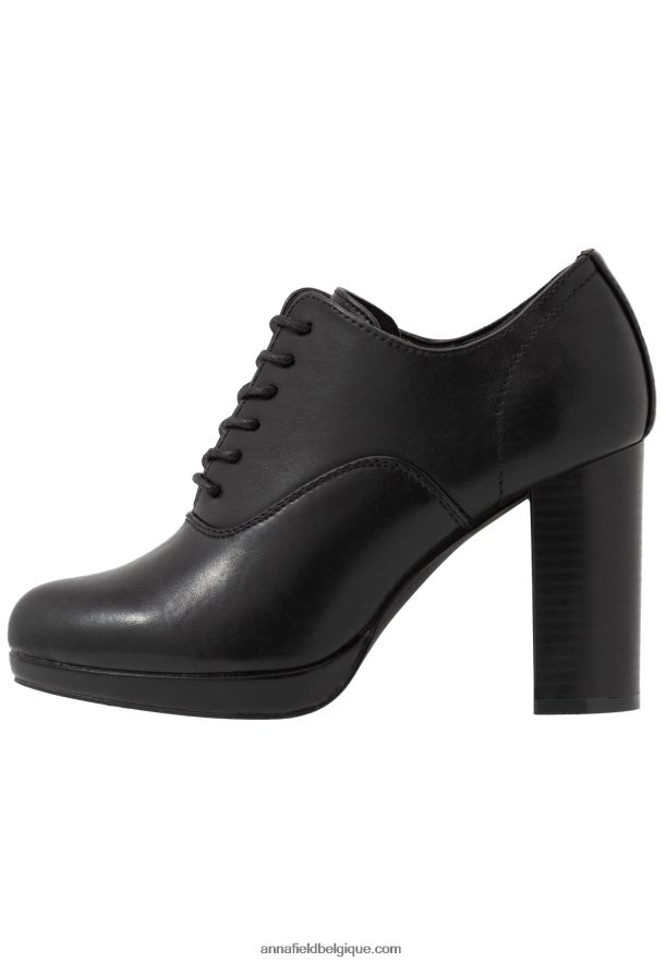femmes bottines confort à talons hauts noir Anna FieldNHH26B1773