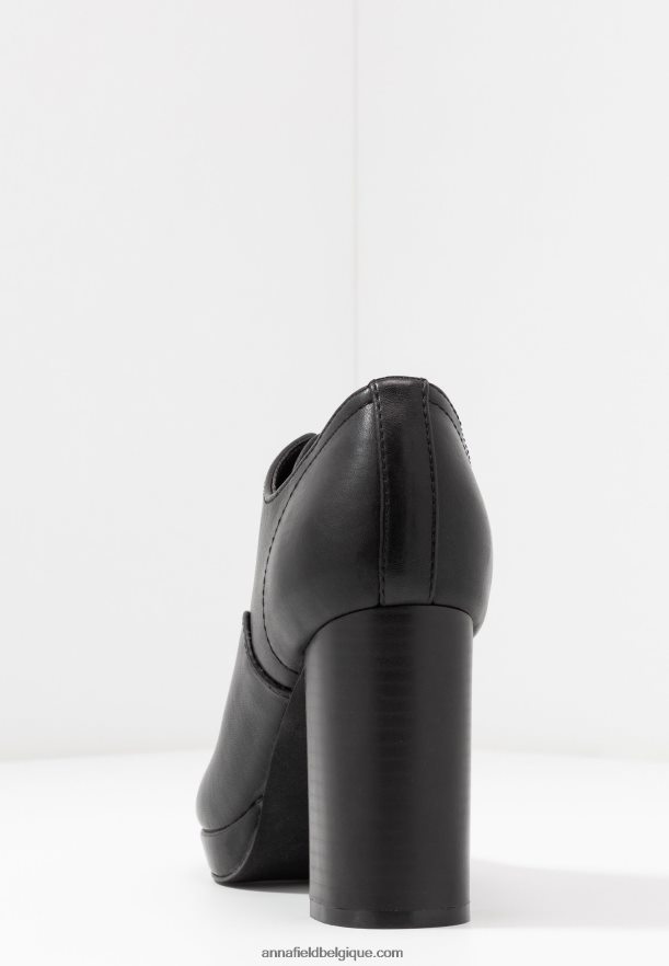 femmes bottines confort à talons hauts noir Anna FieldNHH26B1773