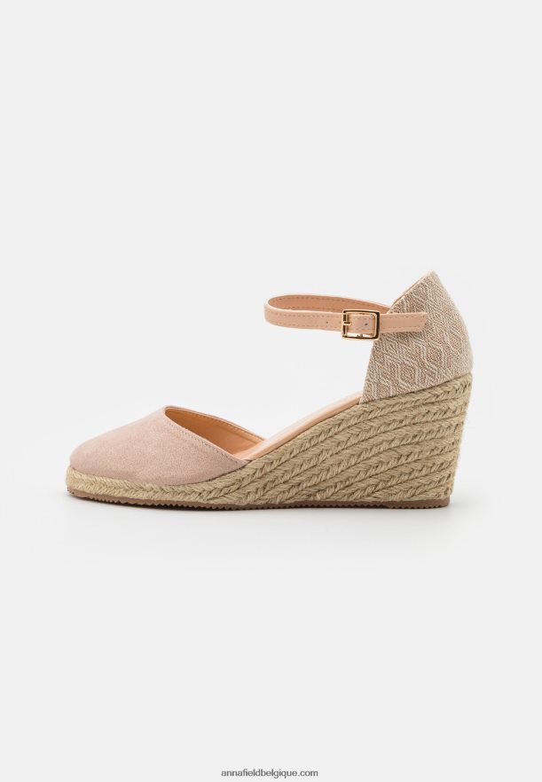 femmes compensées rose clair Anna FieldNHH26B1728