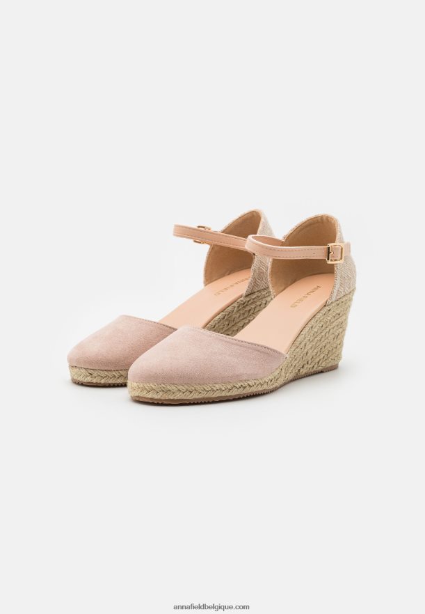 femmes compensées rose clair Anna FieldNHH26B1728