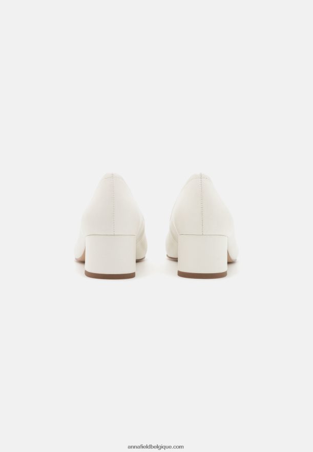 femmes cuir confort talons classiques blanc Anna FieldNHH26B1651
