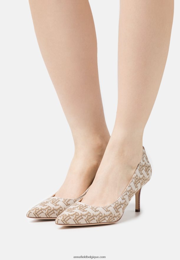 femmes lanette bout fermé talons classiques kaki Anna FieldNHH26B1715