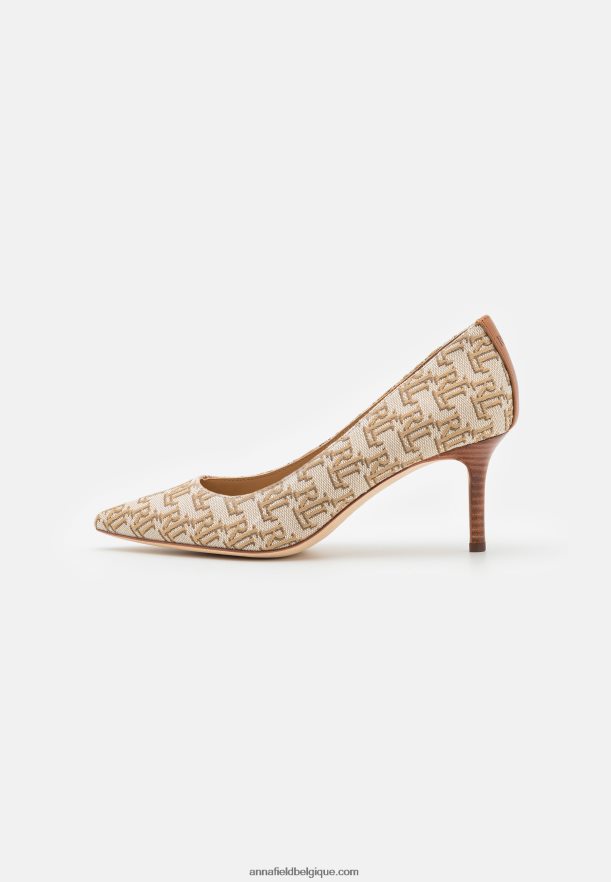 femmes lanette bout fermé talons classiques kaki Anna FieldNHH26B1715