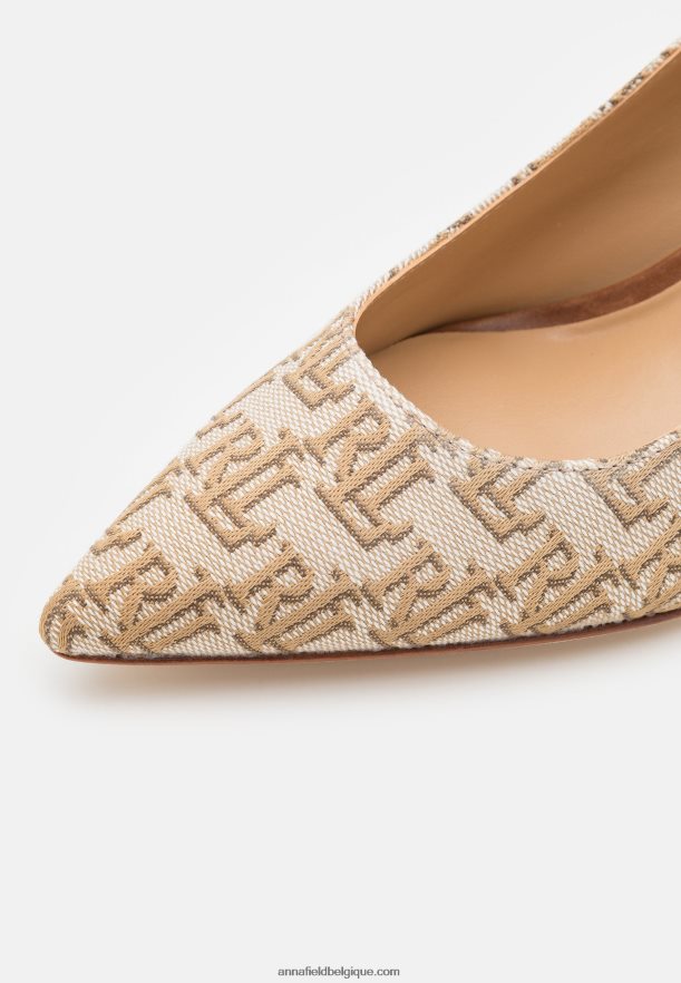 femmes lanette bout fermé talons classiques kaki Anna FieldNHH26B1715