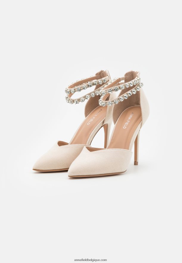femmes talons classiques beige Anna FieldNHH26B1642