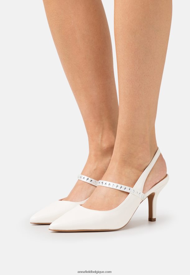 femmes talons classiques blancs Anna FieldNHH26B1641