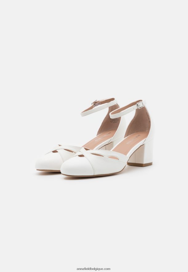 femmes talons classiques blancs Anna FieldNHH26B1649