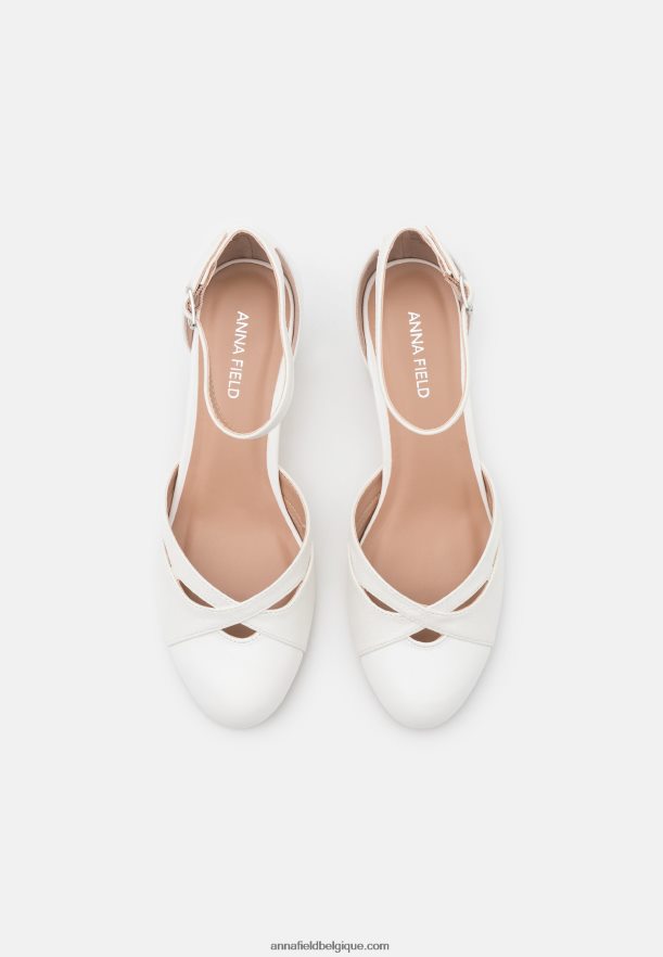 femmes talons classiques blancs Anna FieldNHH26B1649