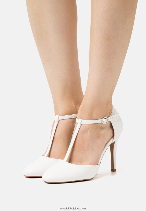 femmes talons classiques blancs Anna FieldNHH26B1660