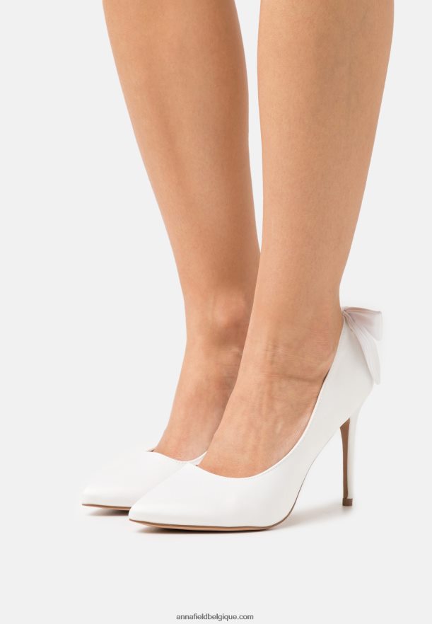 femmes talons classiques blancs Anna FieldNHH26B1697