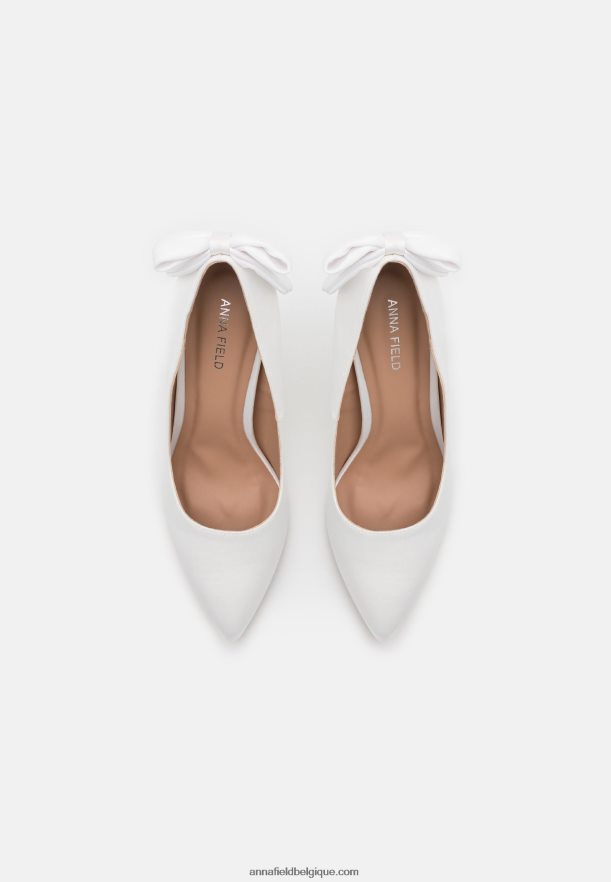 femmes talons classiques blancs Anna FieldNHH26B1697