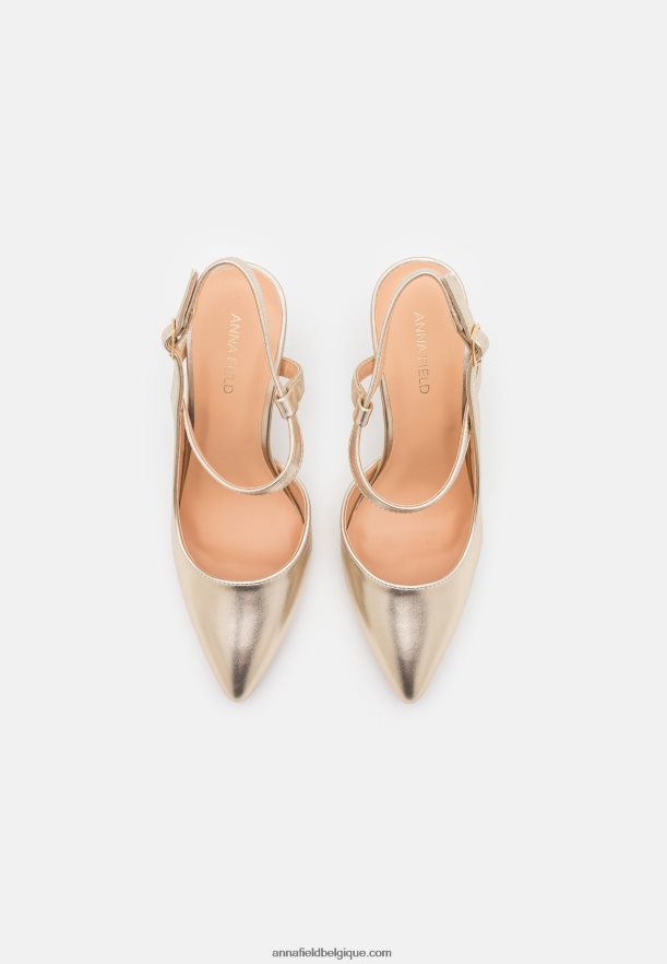 femmes talons classiques dorés Anna FieldNHH26B1662
