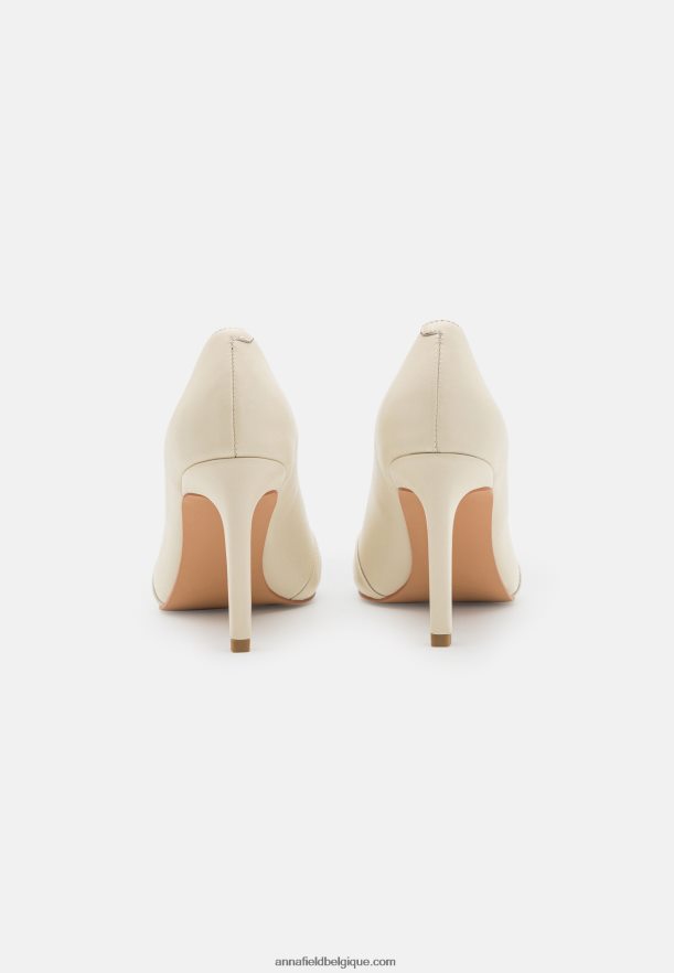 femmes talons classiques en cuir blanc Anna FieldNHH26B1695