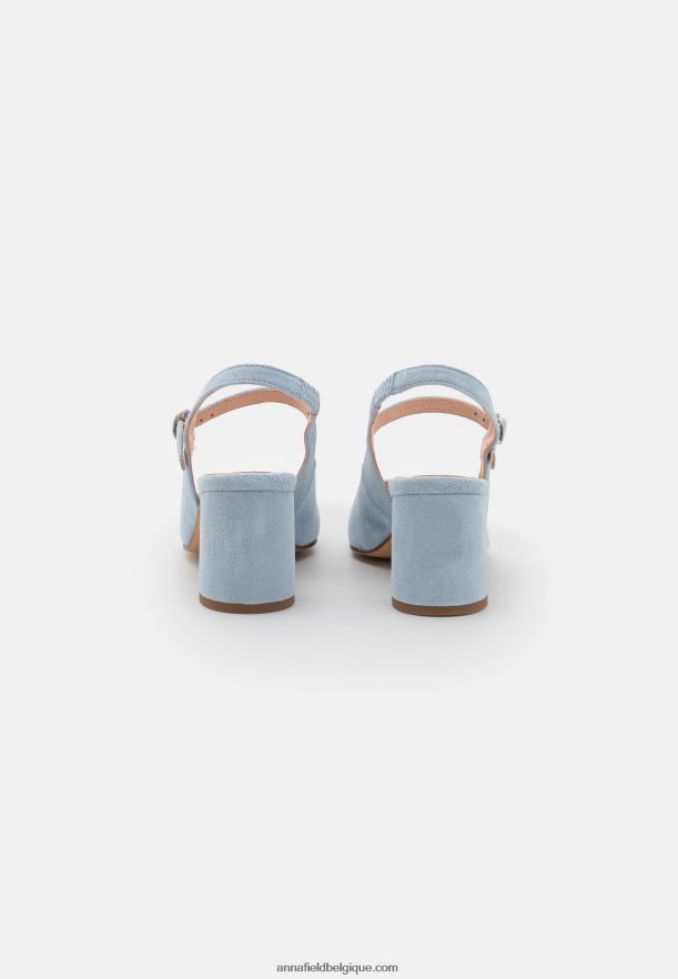 femmes talons classiques en cuir bleu clair Anna FieldNHH26B1659