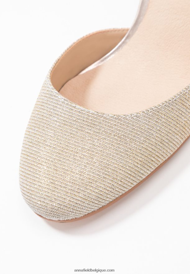 femmes talons classiques en cuir champagne Anna FieldNHH26B1599
